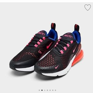 Nike Air Max 270 Women's Size 8.5 Sneakers black/pink/blue